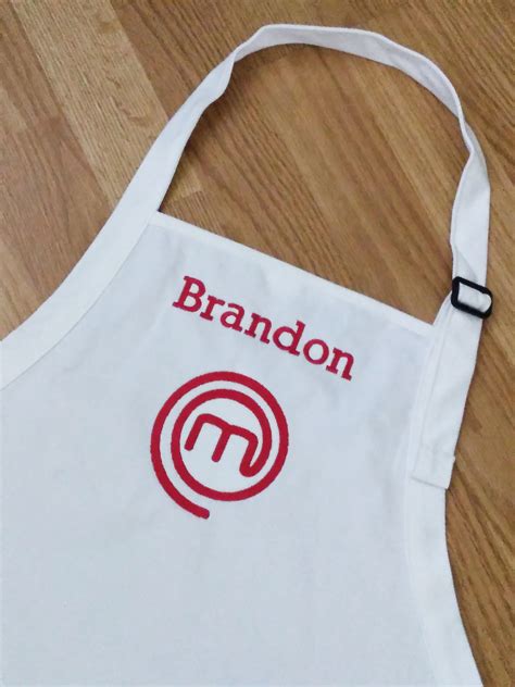 masterchef logo apron