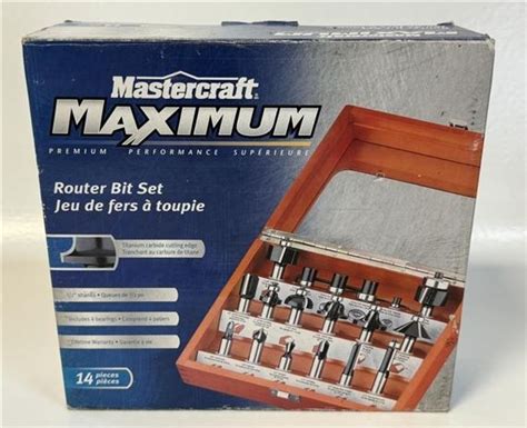 Mastercraft Maximum Router Bits