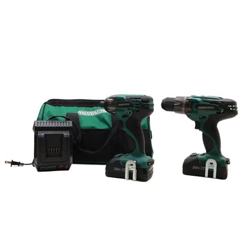 Masterforce Drill Driver Combo
