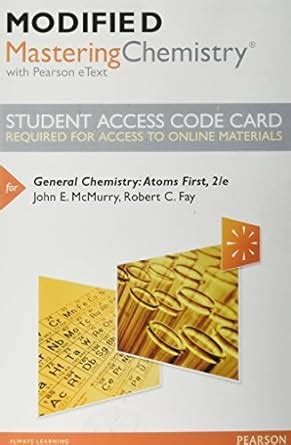 mastering chemistry Access Code for Conceptual Chemistry 5th Edition eBay