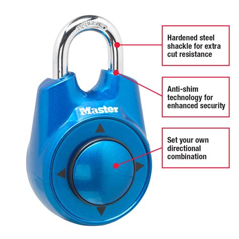 Master Lock SpeedDial Padlock, Assorted Colours Canadian Tire