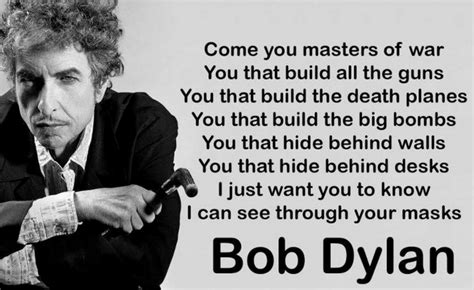 masters of war bob dylan album cover