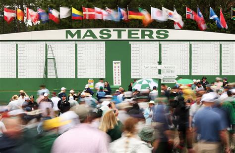masters current standings