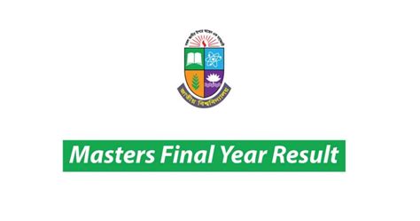 masters final year result 2023