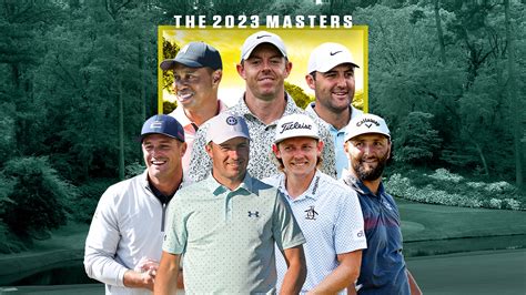 masters golf 2023 players excel
