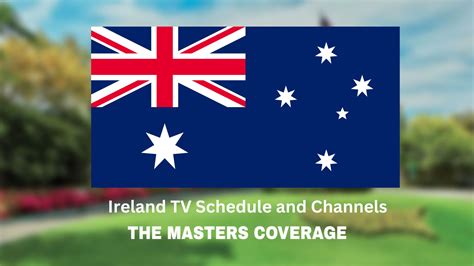 masters golf 2023 tv coverage australia