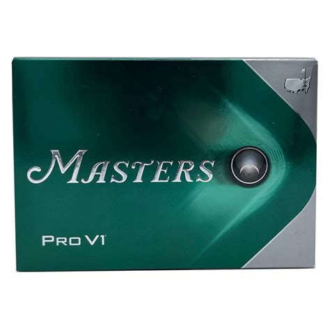 Masters Logo Golf Balls