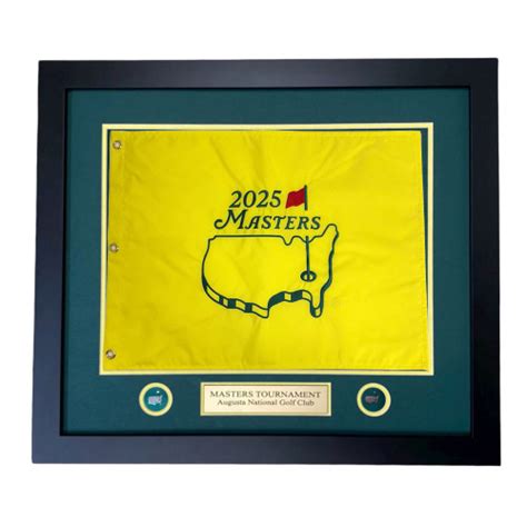 Masters Pin Flag Size