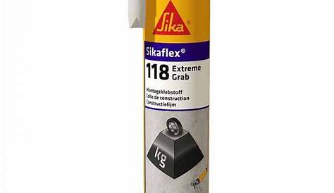 Mastic Colle Sika Transparent flex®141 PVC