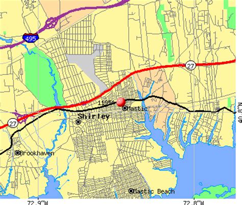 Mastic Shirley Zip Code