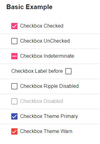 mat checkbox events