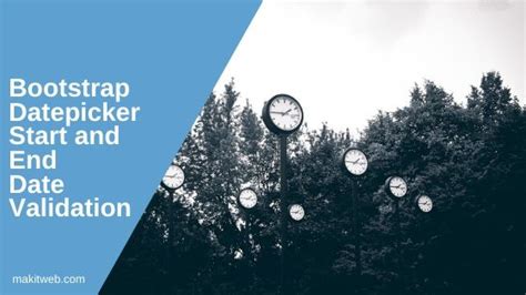 Mat Datepicker Start And End Date Validation