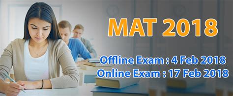 mat exam 2018 registration