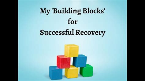 Mat Group Introduction Building Blocks For Developing A Recovery Program