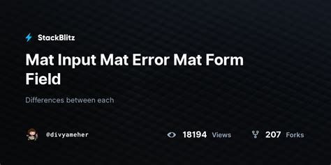 Mat Input Style Not Working