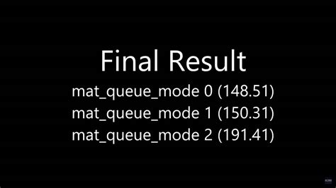 Mat Queue Mode Restart