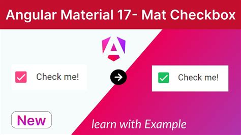 Mat Table Angular Checkbox