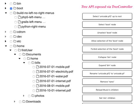 Mat Tree Datasource Example