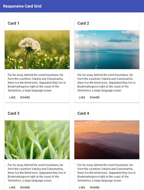 Mat-Card Css Examples
