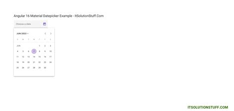 Mat-Datepicker Multiple Dates