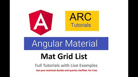 Mat-Grid-List