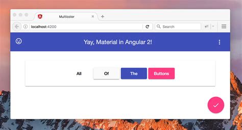 Mat-Toolbar-Row Angular Material