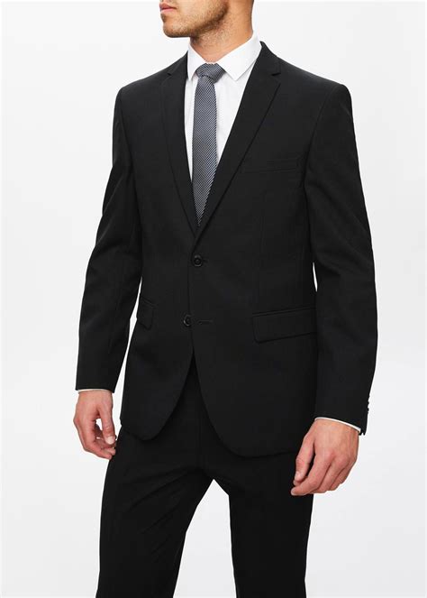 matalan mens black suit