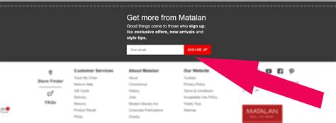 matalan online returns address