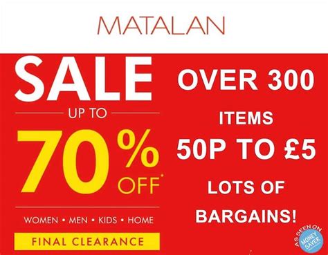 matalan online sales this week