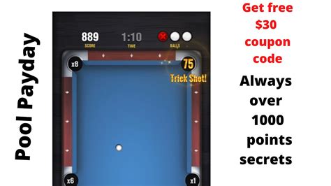 Match Code For Pool Payday