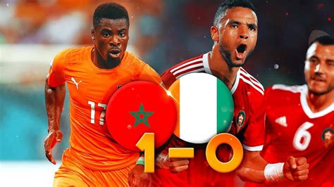 match cote d'ivoire vs maroc