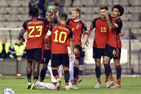 match des diables rouges ce soir