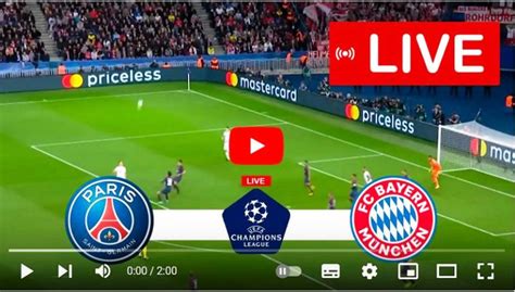 match en direct psg bayern