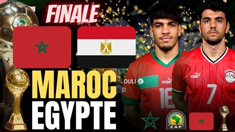 match maroc egypte can u23