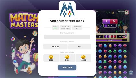 Match Masters Hack Code