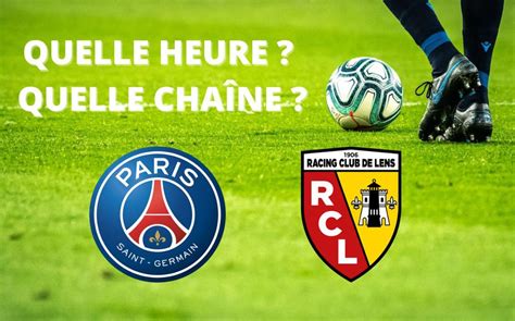 match psg lens en direct