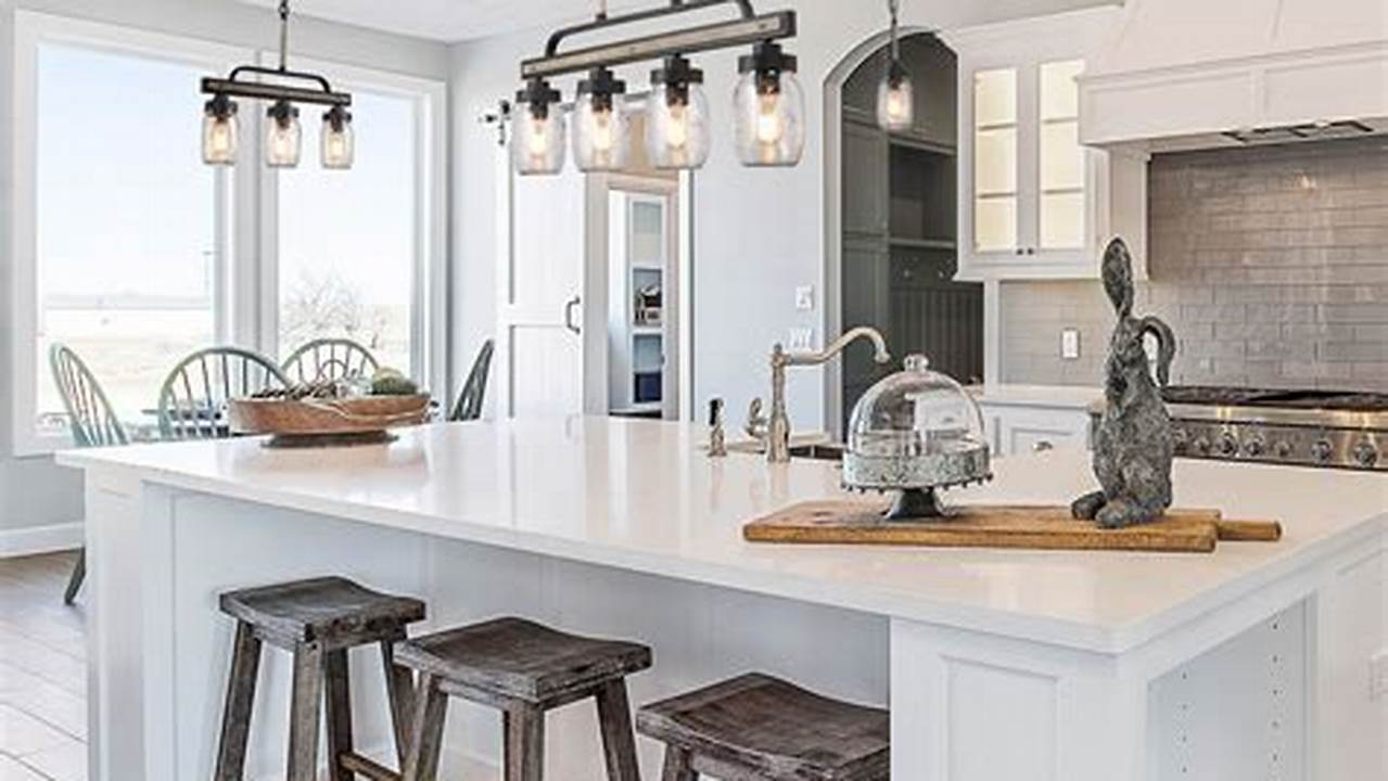 Matching Kitchen Island and Table Lighting: Illuminating Your Kitchen's Heart