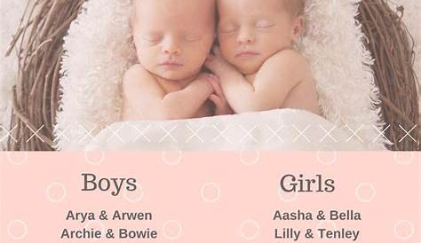 Twin Boy Names: Shared First Initial | Twin names, Twin boy names, Twin