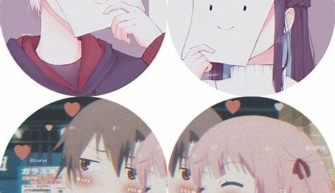 𐐪 1/2 𐑂 matching ､､꒷꒦ in 2021 | Best friends cartoon, Anime matching