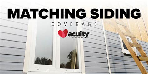 Matching Undamaged Siding And/Or Roofing Coverage