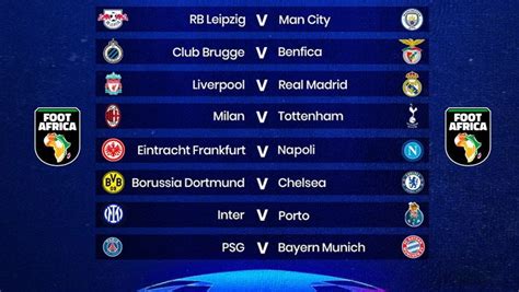 matchs de la ligue des champions