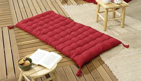 Matelas De Sol Avec Coussin Banquette 60X120X15 Idees Conception