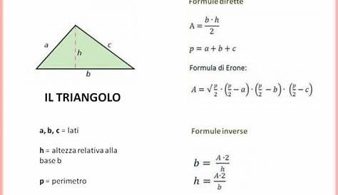 esame terza media matematica: il triangolo | Matematica scuola media