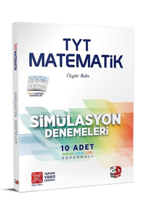 Eğitim Park Yayınları TYT Matematik Soru Bankası 36,00 TL
