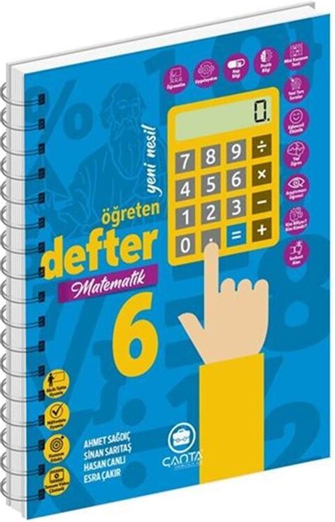 Çanta Yayınları 6. Sınıf Matematik Defteri Hız Yayınları