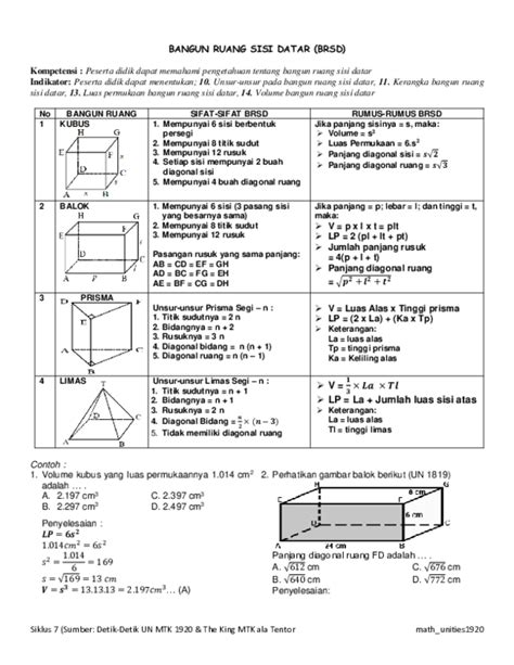 materi bangun ruang pdf