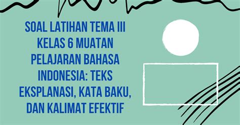 materi kesusastraan Bahasa Indonesia