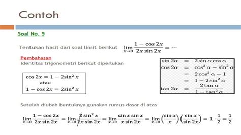 materi limit kelas 12 semester 1