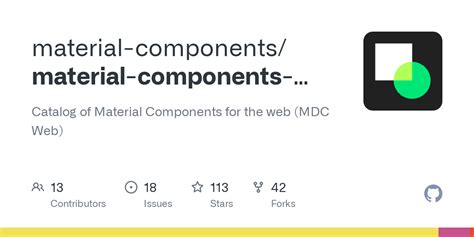 Material Components Web