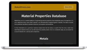 Material Database site